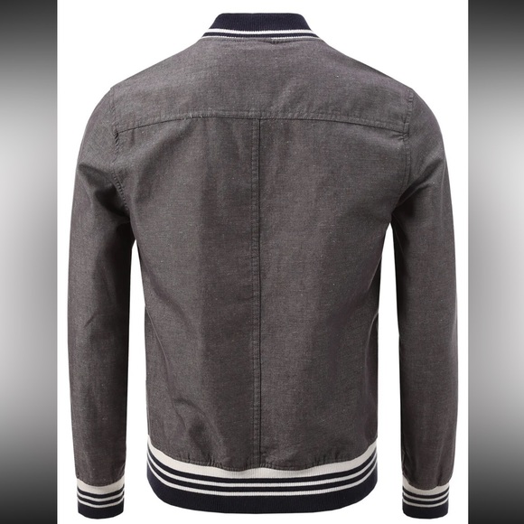 Merona Men’s Bomber Jacket Size: M - Picture 4 of 5